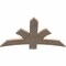 Ekena Millwork Davenport Smooth Timber Gable Bracket, Douglas Fir, 48"W x 28"H x 1 1/2"D x 5 1/2"F, 14/12 Pitch GBW048X28X0206DAV00SDF - alternate 3